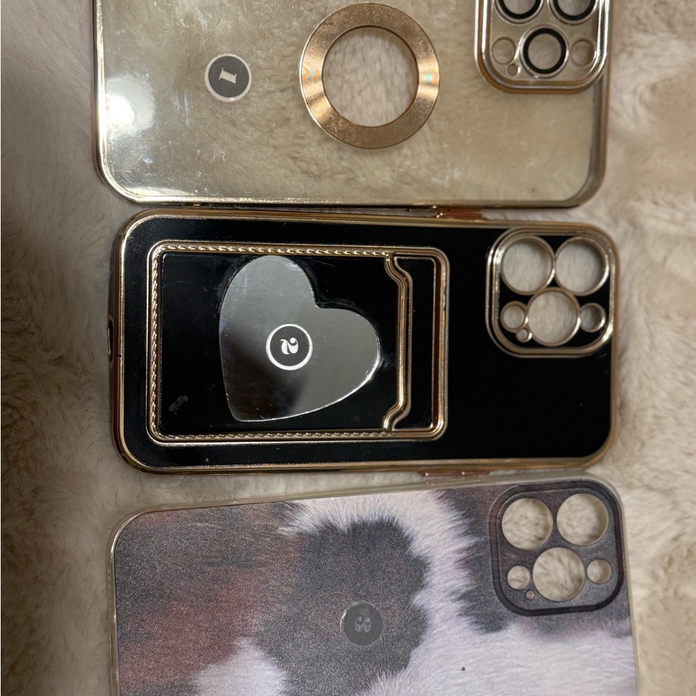 Elegant Black and Gold Phone Case for Style and Protection